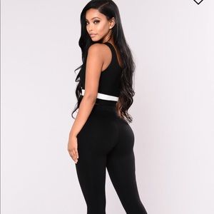 Fashion Nova Crop top set